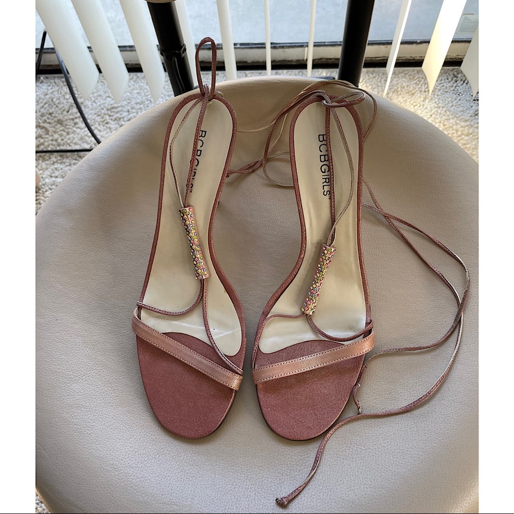 BCBGirls Strappy Dress Sandals, 39